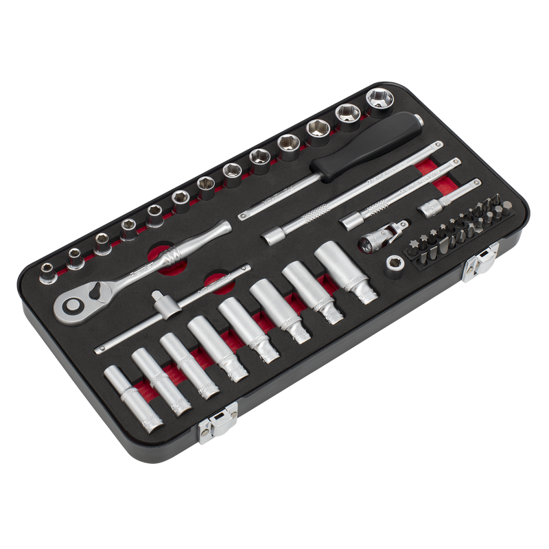 Sealey Premier Platinum Socket Set 49 Piece 1/4" Drive AK7920