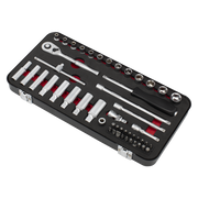 Sealey Premier Platinum Socket Set 49 Piece 1/4" Drive AK7920