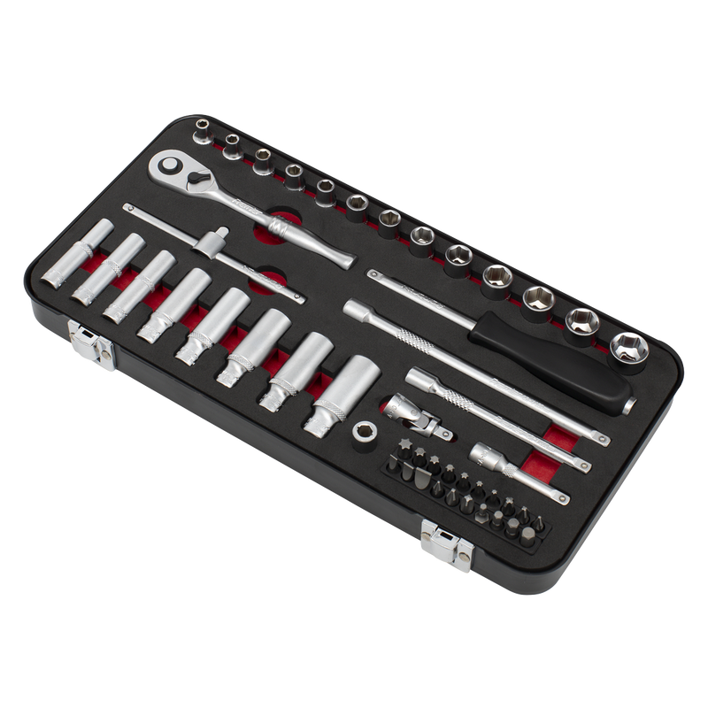 Sealey Premier Platinum Socket Set 49 Piece 1/4" Drive AK7920
