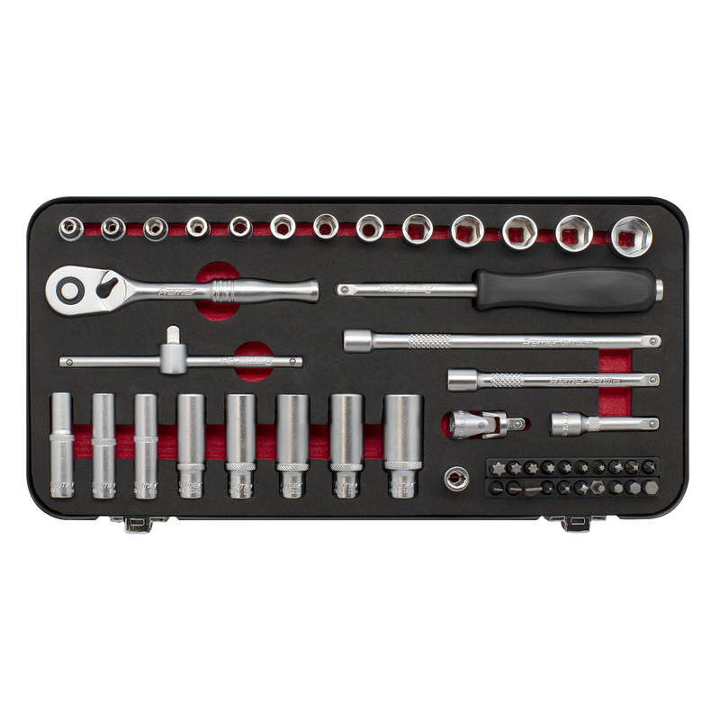 Sealey Premier Platinum Socket Set 49 Piece 1/4" Drive AK7920