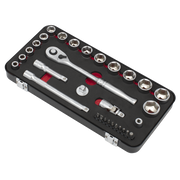 Sealey Premier Platinum Socket Set 31 Piece 3/8" Drive AK7921
