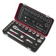 Sealey Premier Platinum Socket Set 31 Piece 3/8" Drive AK7921
