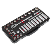 Sealey Premier Platinum Socket Set 3/8" Drive 32 Piece