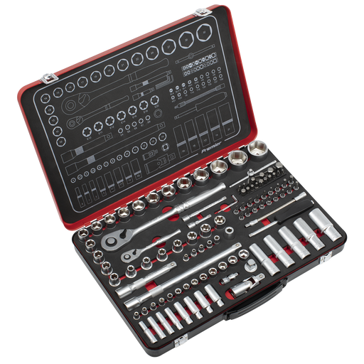 Sealey Premier Platinum Socket Set 108 Piece 1/4" & 1/2" Drive AK7926