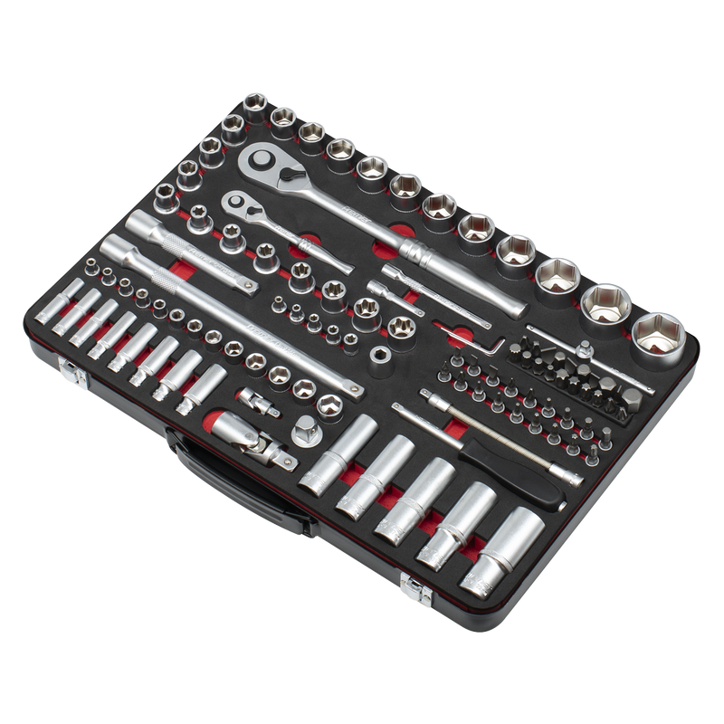 Sealey Premier Platinum Socket Set 108 Piece 1/4" & 1/2" Drive AK7926