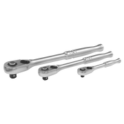 Sealey Premier Platinum Ratchet Wrench Set 3 Piece 1/2" Drive