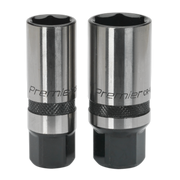 Sealey Premier Black Socket Set 3/8"Sq Drive 34 Piece