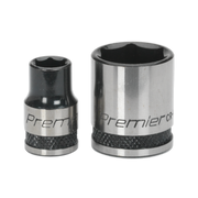 Sealey Premier Black Socket Set 3/8"Sq Drive 34 Piece