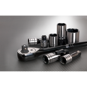 Sealey Premier Black Socket Set 1/2" Drive 28 Piece