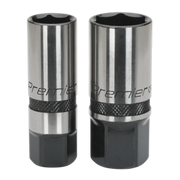 Sealey Premier Black Socket Set 1/2" Drive 28 Piece