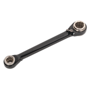 Sealey Premier Black 4-in-1 Ratchet Ring Spanner 200mm