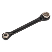 Sealey Premier Black 4-in-1 Ratchet Ring Spanner 200mm