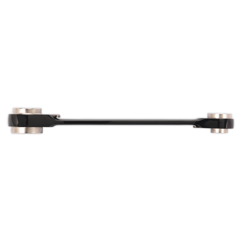 Sealey Premier Black 4-in-1 Ratchet Ring Spanner 200mm