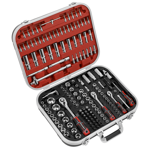 Sealey Premier Socket Set 172 Piece 1/4", 3/8" & 1/2" Drive