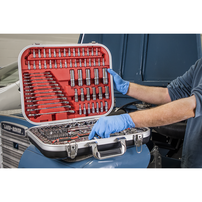 Sealey Premier Socket Set 216 Piece 1/4", 3/8" & 1/2" Drive