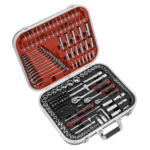 Sealey Premier Socket Set 216 Piece 1/4", 3/8" & 1/2" Drive