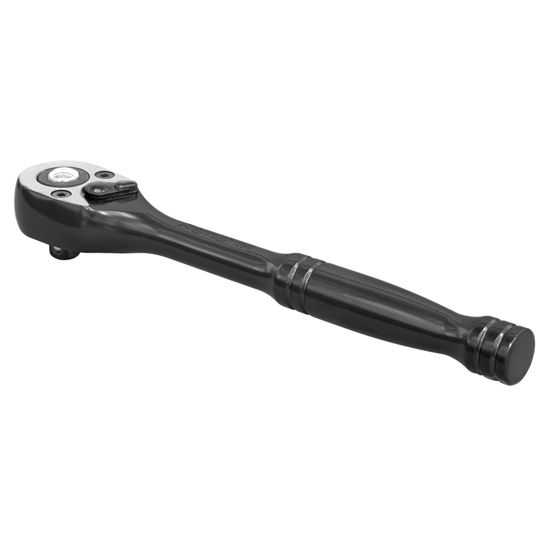 Sealey Premier Black Ratchet Wrench 1/4" Sq Drive 140mm