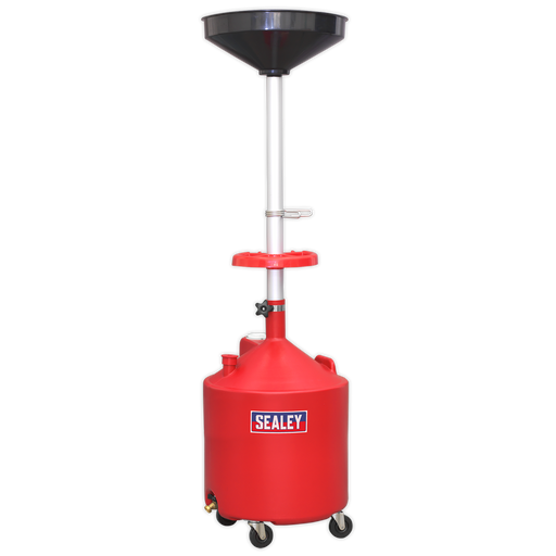 Sealey Gravity Discharge Mobile Oil Drainer 80L