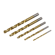 Sealey Left-Hand Spiral Drill Bit Set 5 Piece Ø3.2-8.7mm