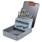 Sealey Left-Hand Spiral Drill Bit Set 19 Piece AK8190 1-10mm