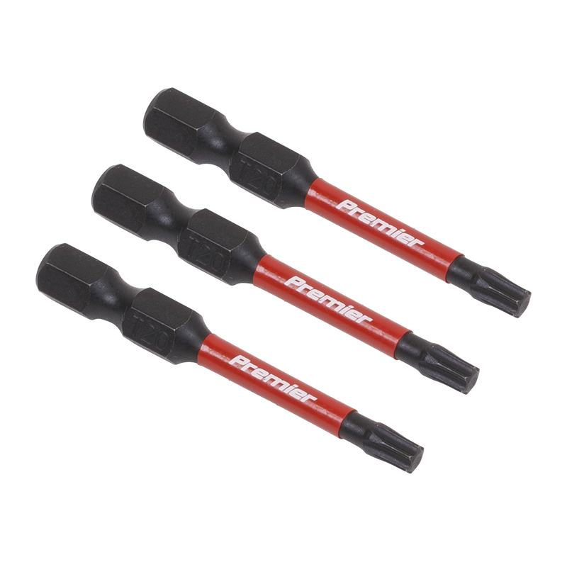 Sealey Premier TRX-Star 25mm Impact Power Tool Bits Set of 3