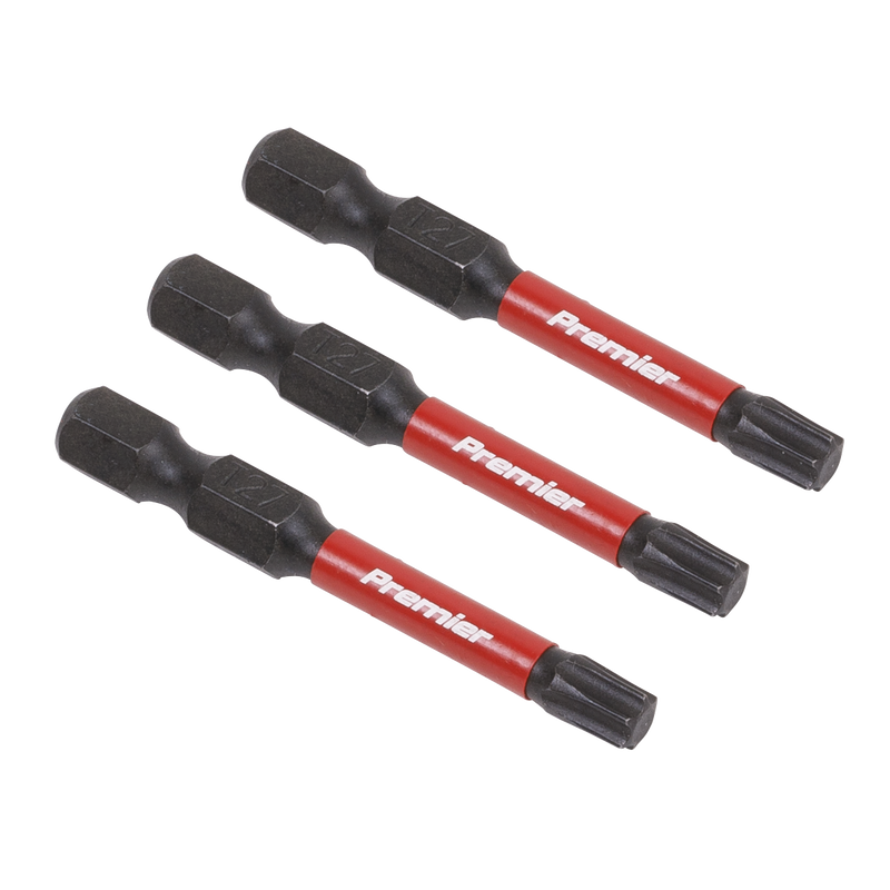 Sealey Premier Impact Power Tool Bits T27 25mm 3pcs