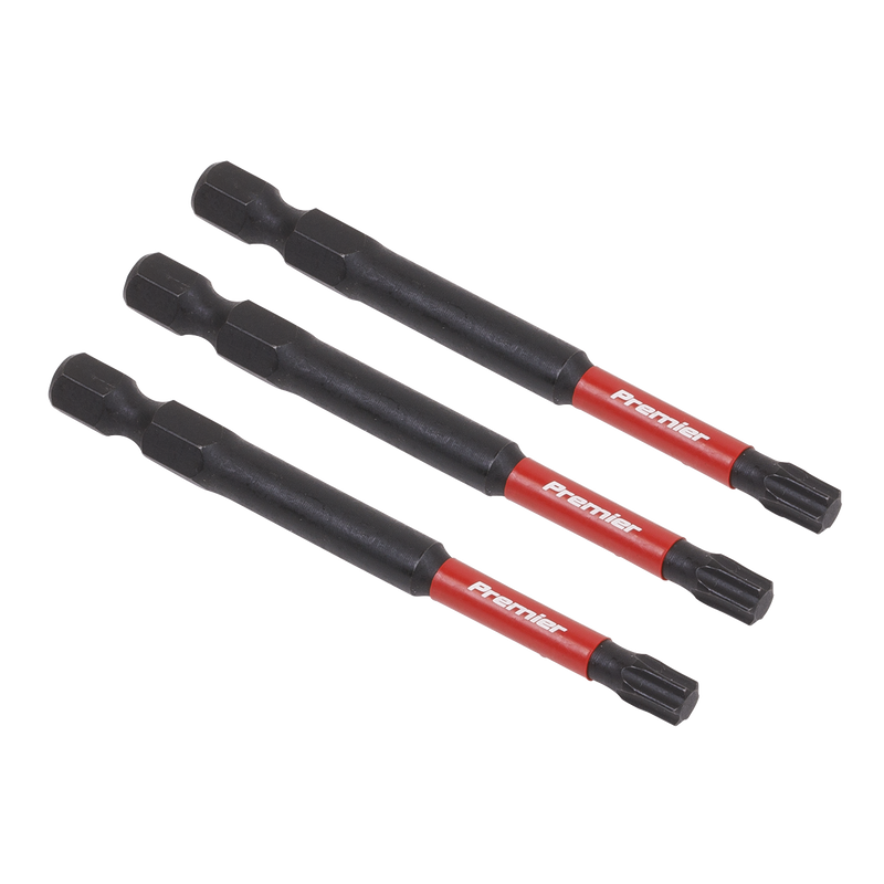 Sealey Premier Impact Power Tool Bits T27 25mm 3pcs
