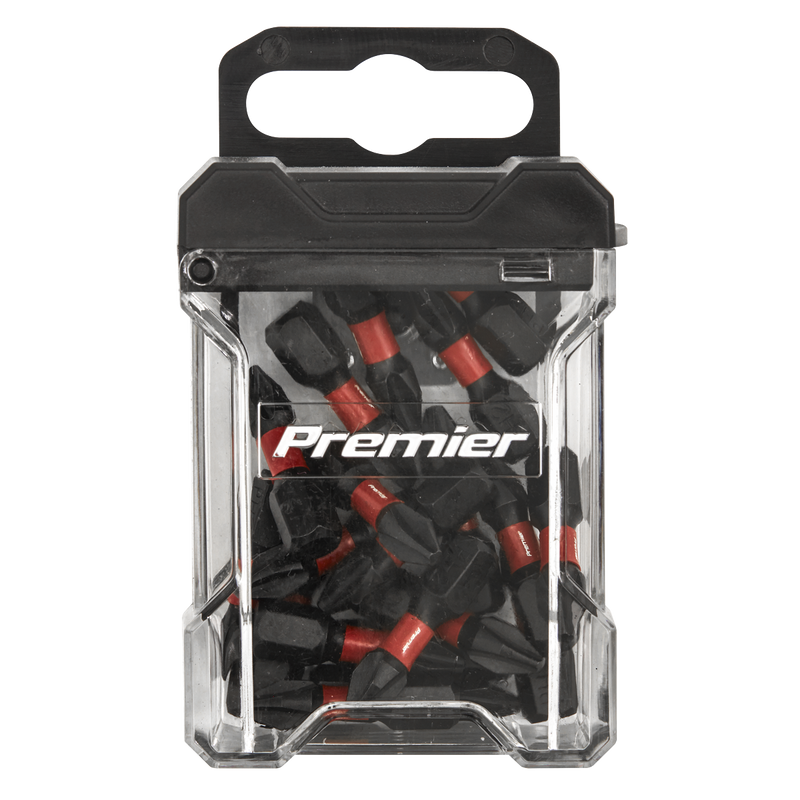 Sealey Premier Power Tool Bits #2 x 25mm 20 Piece Impact Grade Set