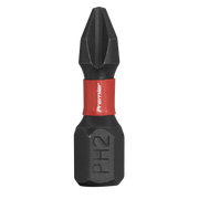Sealey Premier Power Tool Bits #2 x 25mm 20 Piece Impact Grade Set