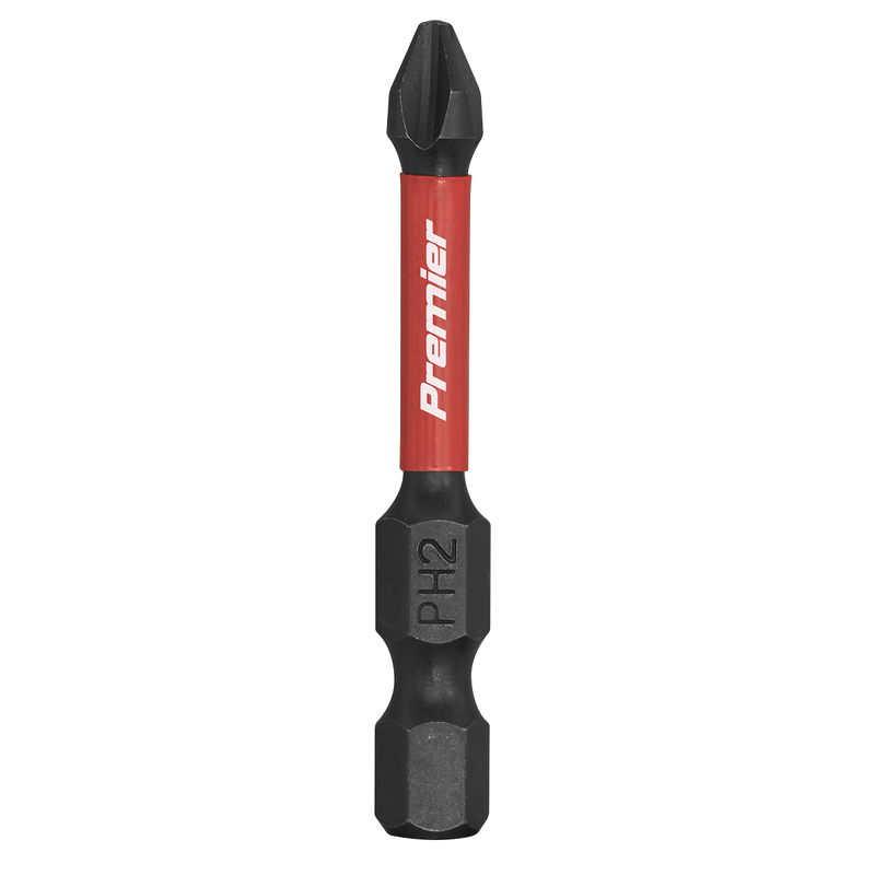 Sealey Premier Impact Power Tool Bits #2 x 50mm 10 Piece