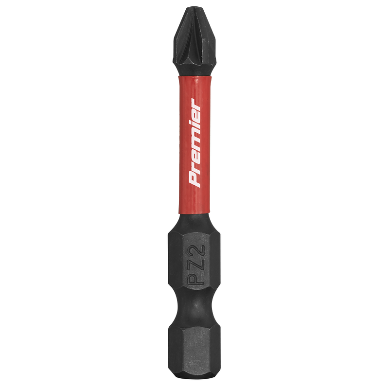 Sealey Premier Impact Power Tool Bits Set #2 50mm - 10 Pieces