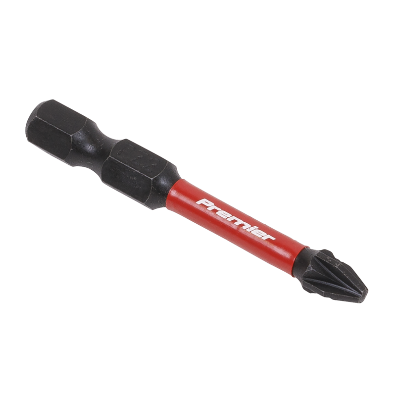 Sealey Premier Impact Power Tool Bits Set #2 50mm - 10 Pieces