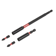 Sealey Premier Impact Grade Power Tool Bit Holder Set 4 Piece 150mm
