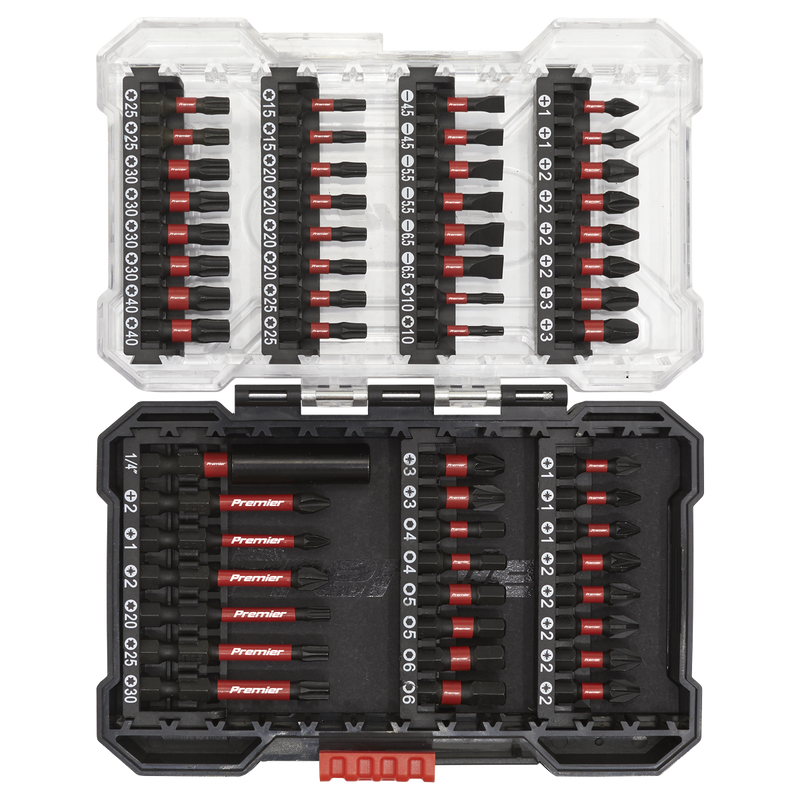 Sealey Premier Bit Set 55 Piece AK8281 Impact Grade Power Tool