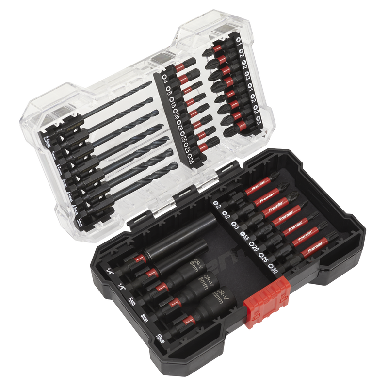 Sealey Premier Impact Grade Power Tool Bit Set 35 Piece AK8284