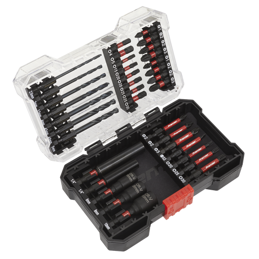 Sealey Premier Impact Grade Power Tool Bit Set 35 Piece AK8284