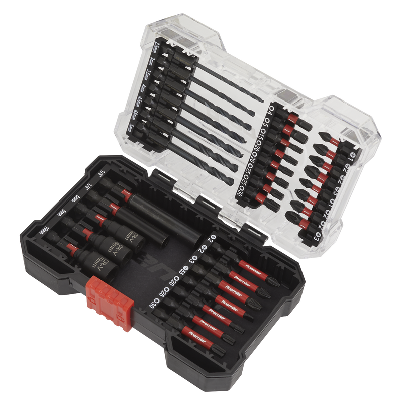 Sealey Premier Impact Grade Power Tool Bit Set 35 Piece AK8284