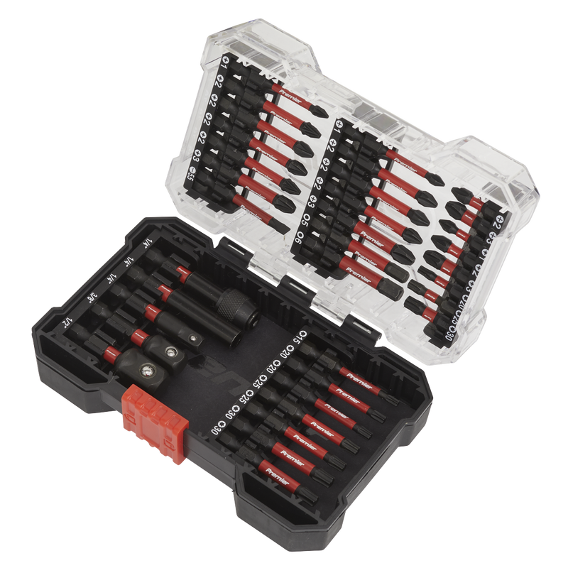 Sealey Premier Impact Grade Power Tool Bit Set 34 Piece