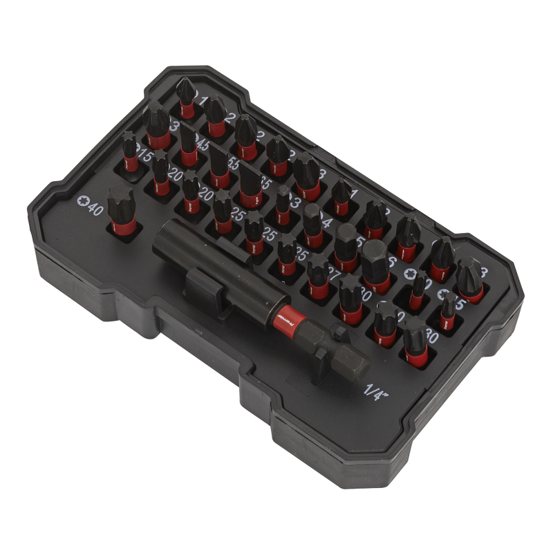 Sealey Premier Impact Grade Power Tool Bit Set 32 Piece