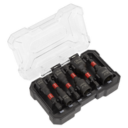 Sealey Premier Nut Driver Set 6 Piece 1/4" Hex Chrome Vanadium