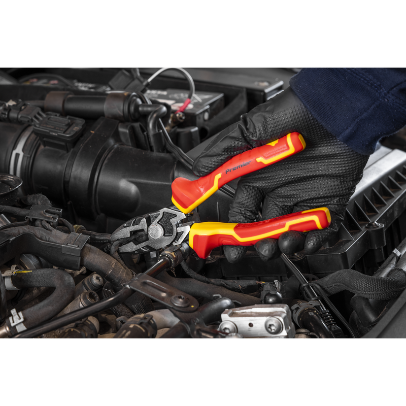 Sealey Premier Combination Pliers 175mm - VDE Approved