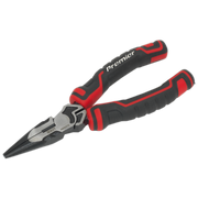 Sealey Premier Long Nose Pliers 160mm High Leverage Tool