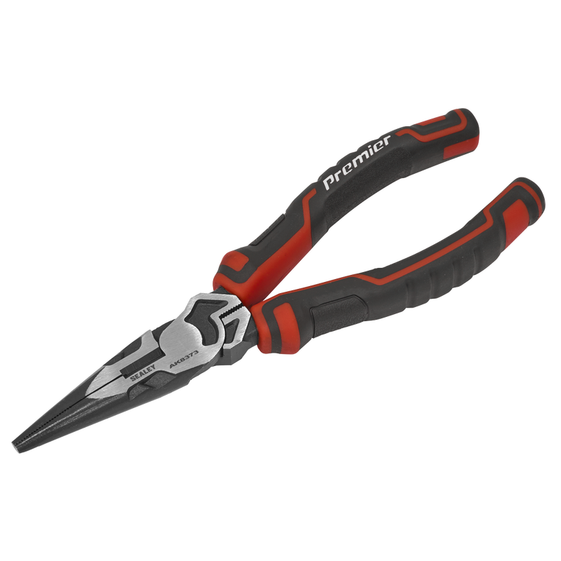 Sealey Premier Long Nose Pliers 200mm High Leverage AK8373