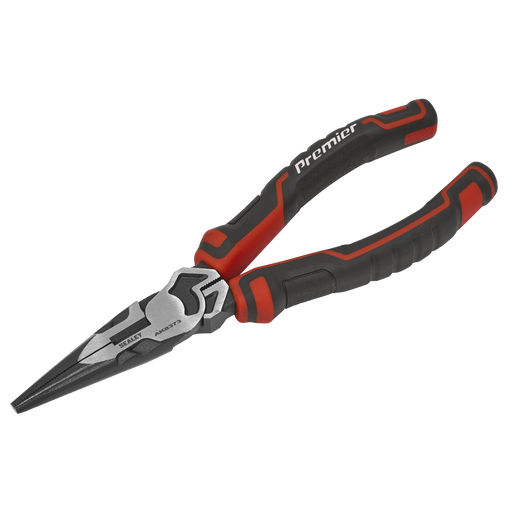 Sealey Premier Long Nose Pliers 200mm High Leverage AK8373
