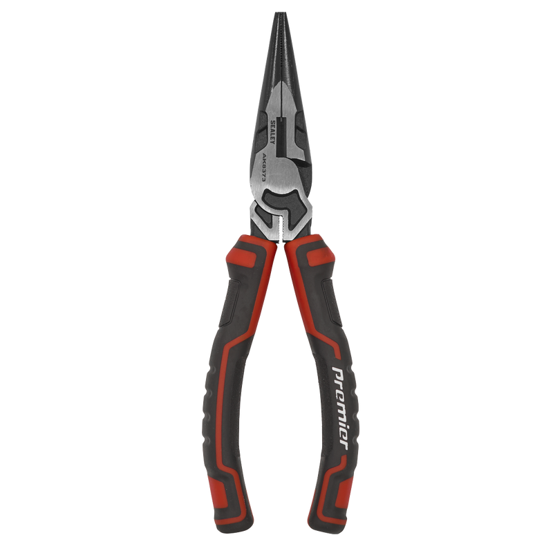 Sealey Premier Long Nose Pliers 200mm High Leverage AK8373