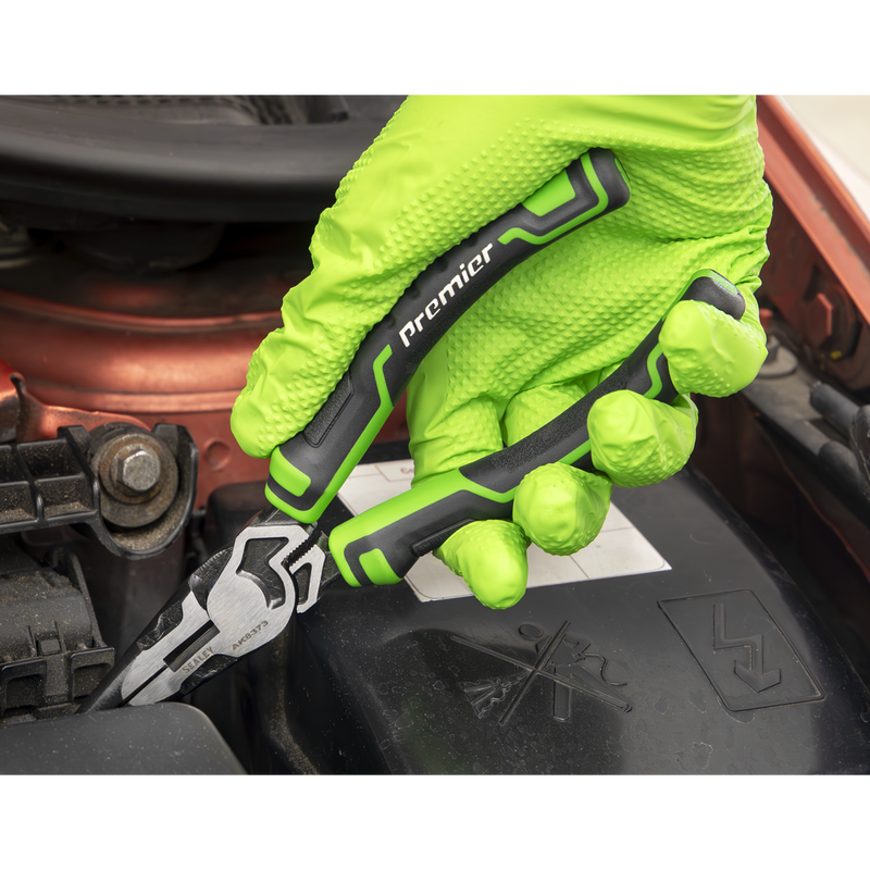 Sealey Premier High Leverage Pliers Set 3 Piece - 200mm Long Nose & More