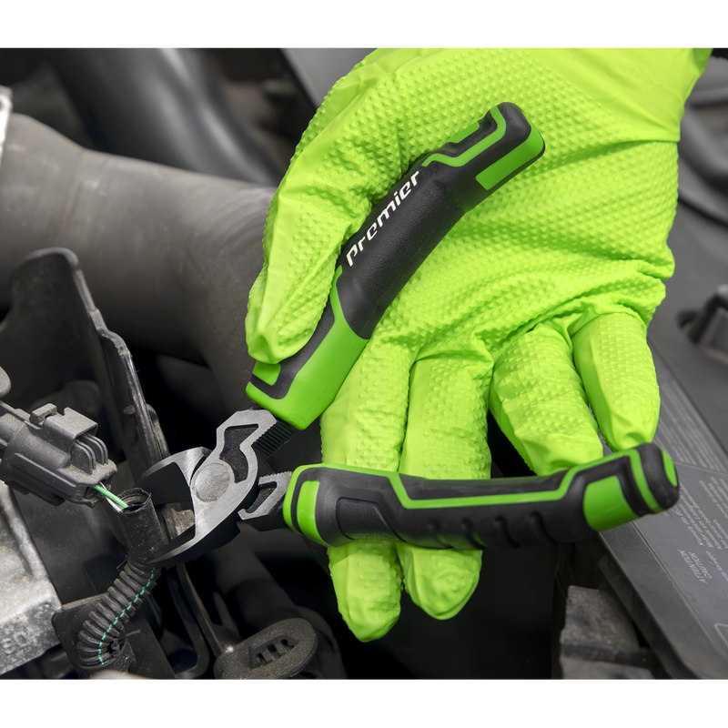 Sealey Premier High Leverage Pliers Set 3 Piece - 200mm Long Nose & More
