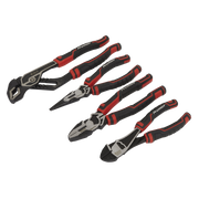 Sealey Premier Pliers Set 4 Piece Heavy Duty Chrome Vanadium Steel