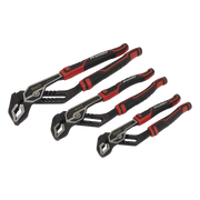 Sealey Premier Water Pump Pliers Set 3 Piece 200-300mm