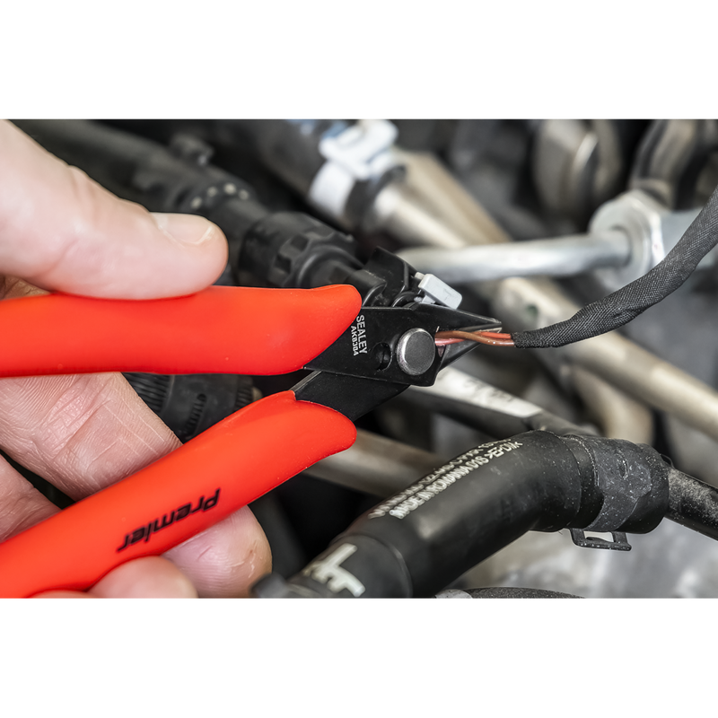 Sealey Premier Mini Flush Cut Pliers 130mm AK8384